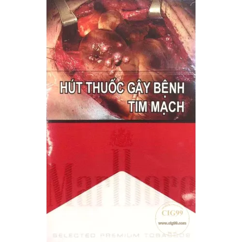 Vietnamese Market Version of Marlboro Red Cigarettes