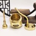 Brass Fu Character Hookah 4-in-1 Filter Water Pipe Detachable Washable Tobacco Pipe Men's Portable Smoking Accessory Wholesale