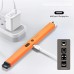 Briquet Électronique à Impulsions Rechargeable Type-C, Long Manche pour Bougies Parfumées, Baguette et Pistolet d’Allumage, Vente en Gros