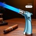 New Cross-Border Cigar Smart Choice Single/Triple Jet Torch Lighter Windproof Cigar-Specific Lighter Wholesale