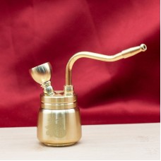 Brass Smoking Pipe Large Fu Character Hookah Creative Personalized Gift Cigarette Holder Portable Metal Craft Wholesale