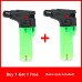 Briquet Coupe-Vent Rechargeable Chalumeau Butane pour Cigares, Moxa et Soudure, Vente en Gros
