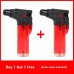 Briquet Coupe-Vent Rechargeable Chalumeau Butane pour Cigares, Moxa et Soudure, Vente en Gros