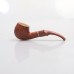 Grossiste Pipe à Tabac en Bois de Santal Violet avec Fourneau en Laiton et Manche Bambou, Accessoire Fumeur Vintage Homme, Pipe Multi-taille Santal Rouge