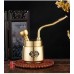 Mayorista: Cachimba Metálica con Carácter Fu, Pipa de Agua Portátil con Filtro, Set de Fumar de Cobre Vintage, Stock de Fábrica