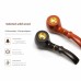 Grossiste Pipe à Tabac en Bois de Santal Violet avec Fourneau en Laiton et Manche Bambou, Accessoire Fumeur Vintage Homme, Pipe Multi-taille Santal Rouge