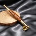 Grossiste pipe à tabac en laiton vintage couleur bois de phœbé doré, coffret cadeau, objet décoratif métallique, pipe à filtre à eau polyvalente pour homme