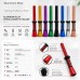 Nouvelle Pipe à Tabac à Ressort Portable Créative Mini Pipe en Alliage d'Aluminium Métal Droite Accessoires Fumeur Grossiste Fabricant