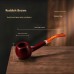 Grossiste pipes en résine, multiples styles imitation bois, pipes courbées et droites, détachables double usage, dropshipping
