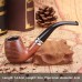 Grossiste pipes en résine, multiples styles imitation bois, pipes courbées et droites, détachables double usage, dropshipping