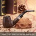 Grossiste pipes en résine, multiples styles imitation bois, pipes courbées et droites, détachables double usage, dropshipping