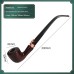 Grossiste pipes en résine, multiples styles imitation bois, pipes courbées et droites, détachables double usage, dropshipping