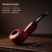 Grossiste pipes en résine, multiples styles imitation bois, pipes courbées et droites, détachables double usage, dropshipping
