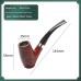 Grossiste pipes en résine, multiples styles imitation bois, pipes courbées et droites, détachables double usage, dropshipping