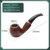 Grossiste pipes en résine, multiples styles imitation bois, pipes courbées et droites, détachables double usage, dropshipping