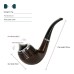 Grossiste pipes en résine, multiples styles imitation bois, pipes courbées et droites, détachables double usage, dropshipping