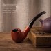 Grossiste pipes en résine, multiples styles imitation bois, pipes courbées et droites, détachables double usage, dropshipping