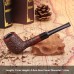 Grossiste pipes en résine, multiples styles imitation bois, pipes courbées et droites, détachables double usage, dropshipping