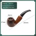 Grossiste pipes en résine, multiples styles imitation bois, pipes courbées et droites, détachables double usage, dropshipping