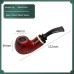Grossiste pipes en résine, multiples styles imitation bois, pipes courbées et droites, détachables double usage, dropshipping