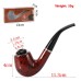 Grossiste pipes en résine, multiples styles imitation bois, pipes courbées et droites, détachables double usage, dropshipping