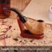 Grossiste pipes en résine, multiples styles imitation bois, pipes courbées et droites, détachables double usage, dropshipping