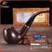 Grossiste pipes en résine, multiples styles imitation bois, pipes courbées et droites, détachables double usage, dropshipping