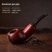 Grossiste pipes en résine, multiples styles imitation bois, pipes courbées et droites, détachables double usage, dropshipping