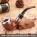 Grossiste pipes en résine, multiples styles imitation bois, pipes courbées et droites, détachables double usage, dropshipping