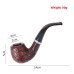 Grossiste pipes en résine, multiples styles imitation bois, pipes courbées et droites, détachables double usage, dropshipping
