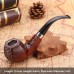 Grossiste pipes en résine, multiples styles imitation bois, pipes courbées et droites, détachables double usage, dropshipping
