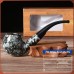 Grossiste pipes en résine, multiples styles imitation bois, pipes courbées et droites, détachables double usage, dropshipping