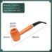 Grossiste pipes en résine, multiples styles imitation bois, pipes courbées et droites, détachables double usage, dropshipping
