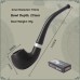 Grossiste pipes en résine, multiples styles imitation bois, pipes courbées et droites, détachables double usage, dropshipping