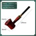Grossiste pipes en résine, multiples styles imitation bois, pipes courbées et droites, détachables double usage, dropshipping