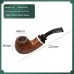 Grossiste pipes en résine, multiples styles imitation bois, pipes courbées et droites, détachables double usage, dropshipping