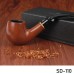 Factory Direct Sanda Cyclic Cleaning Bakelite Bent Tobacco Pipe, Handcrafted Smoking Accessory, 9mm Filter, Entry-Level