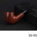 Factory Direct Sanda Cyclic Cleaning Bakelite Bent Tobacco Pipe, Handcrafted Smoking Accessory, 9mm Filter, Entry-Level