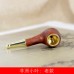 African Padauk DIY Dragon Design Tobacco Pipe Stem, Minimalist Filter Smoking Pipe Wooden Craft, Factory Wholesale