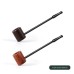 Grossiste pipe Popeye en bois de santal rouge pour homme, pipe à tabac vintage en bois massif, petit fourneau portable