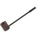 Grossiste pipe Popeye en bois de santal rouge pour homme, pipe à tabac vintage en bois massif, petit fourneau portable
