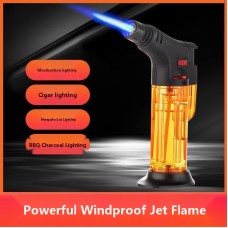 Briquet Créatif Anti-Vent pour Moxibustion, Allume-Gaz à Flamme Directe pour Bâtons de Moxa, Cigares et Chalumeau de Pâtisserie, Vente en Gros dès 1 Pièce
