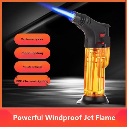 Encendedor Creativo a Prueba de Viento para Moxibustión, Encendedor de Gas de Llama Directa para Barras de Moxa, Puros y Soplete de Repostería, Venta al por Mayor desde 1 Pieza