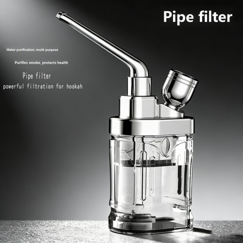 DHL Petite Chicha Portative pour Hommes, Pipe à Eau Double Usage Cigarette et Chicha, Style Moderne, en Stock, Promo
