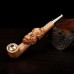 Groothandel antieke pijp van gouden Phoebe Zhennan-hout & grootbladig huanghuali, Pixiu steel met wasbaar filter voor pijptabak en dikke sigaretten
