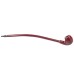 Changfeng Long-Stem Pipe Red Solid Wood 41cm Extended Filter Tobacco Pipe Large Reading Pipe #705, Wholesale