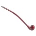 Changfeng Long-Stem Pipe Red Solid Wood 41cm Extended Filter Tobacco Pipe Large Reading Pipe #705, Wholesale