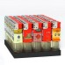 Wholesale Large Transparent Disposable Lighters, 50 Pack Open Flame Lighters for Home, Supermarket & Convenience Store Bulk Supply
