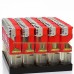 Wholesale Large Transparent Disposable Lighters, 50 Pack Open Flame Lighters for Home, Supermarket & Convenience Store Bulk Supply