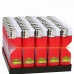 Wholesale Large Transparent Disposable Lighters, 50 Pack Open Flame Lighters for Home, Supermarket & Convenience Store Bulk Supply